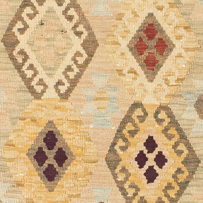 Kelim Teppich - Oriental 199 x 79 cm - beige