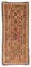 Kelim Teppich - Oriental 192 x 78 cm - hellbraun