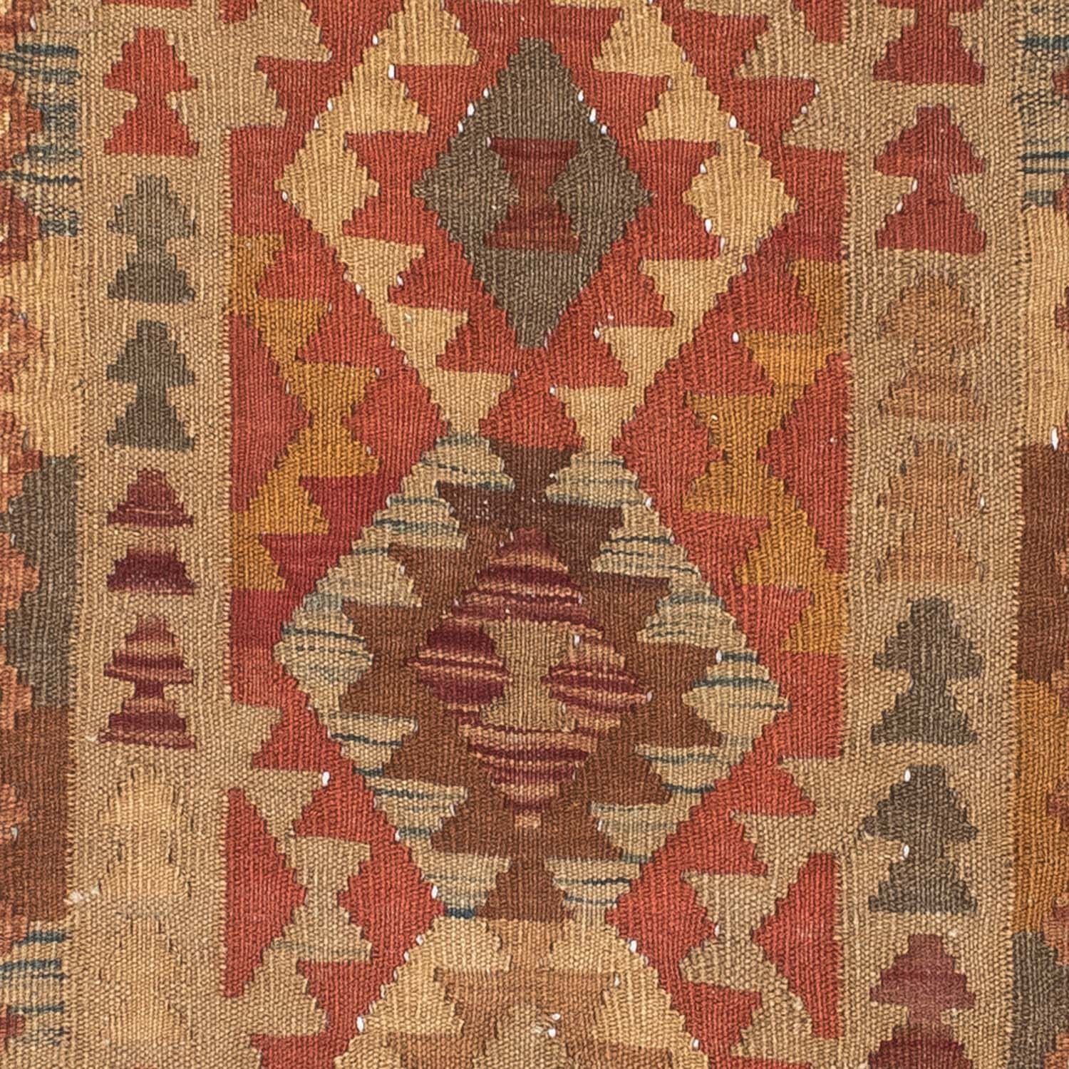 Kelim Teppich - Oriental 192 x 78 cm - hellbraun