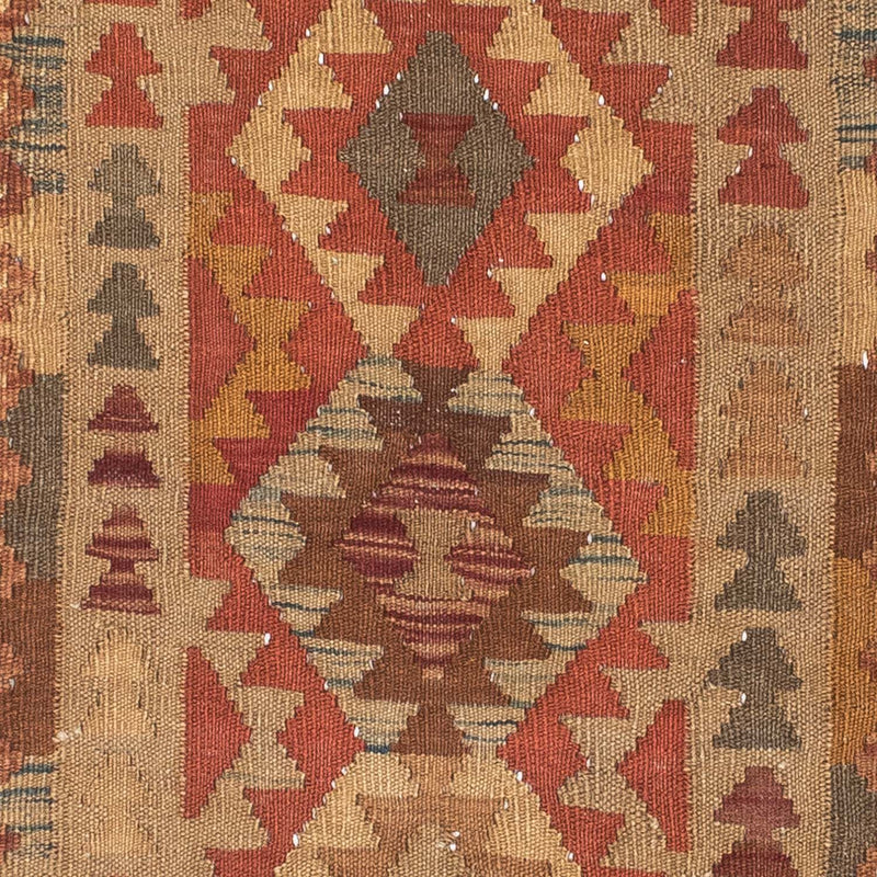 Kelim Teppich - Oriental 192 x 78 cm - hellbraun