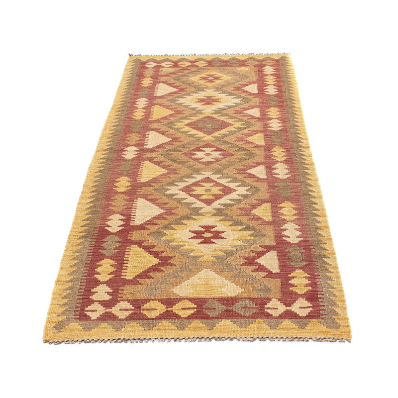 Kelim Teppich - Oriental 192 x 77 cm - hellbraun