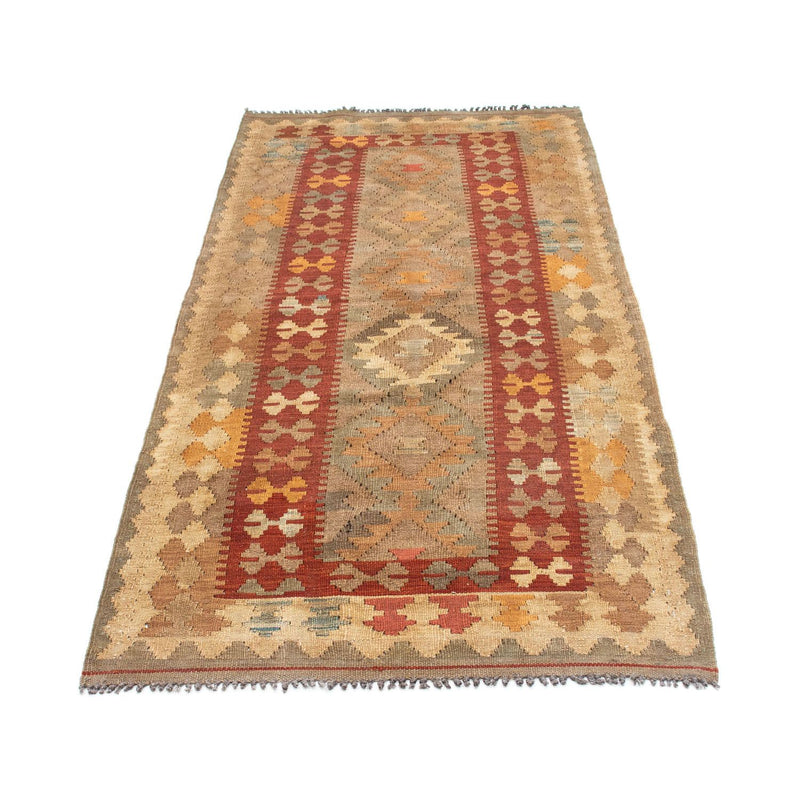 Kelim Teppich - Oriental 198 x 81 cm - hellbraun