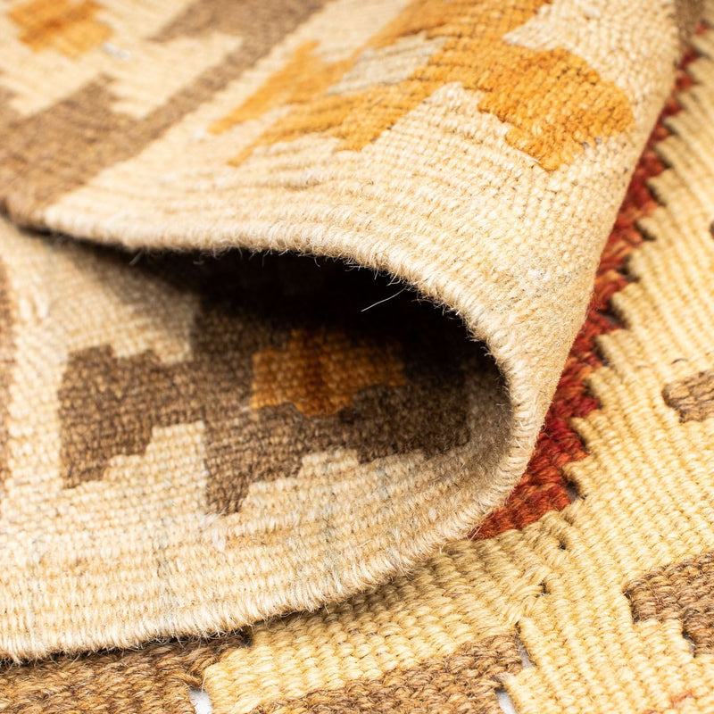Kelim Teppich - Oriental 197 x 69 cm - beige
