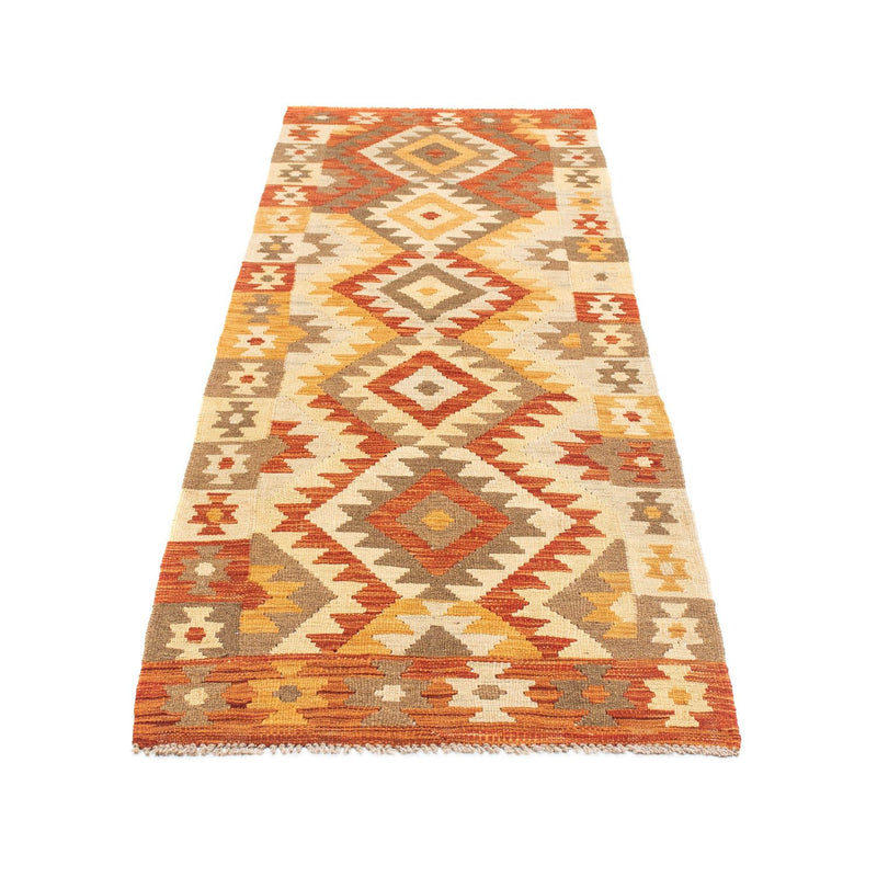 Kelim Teppich - Oriental 197 x 69 cm - beige