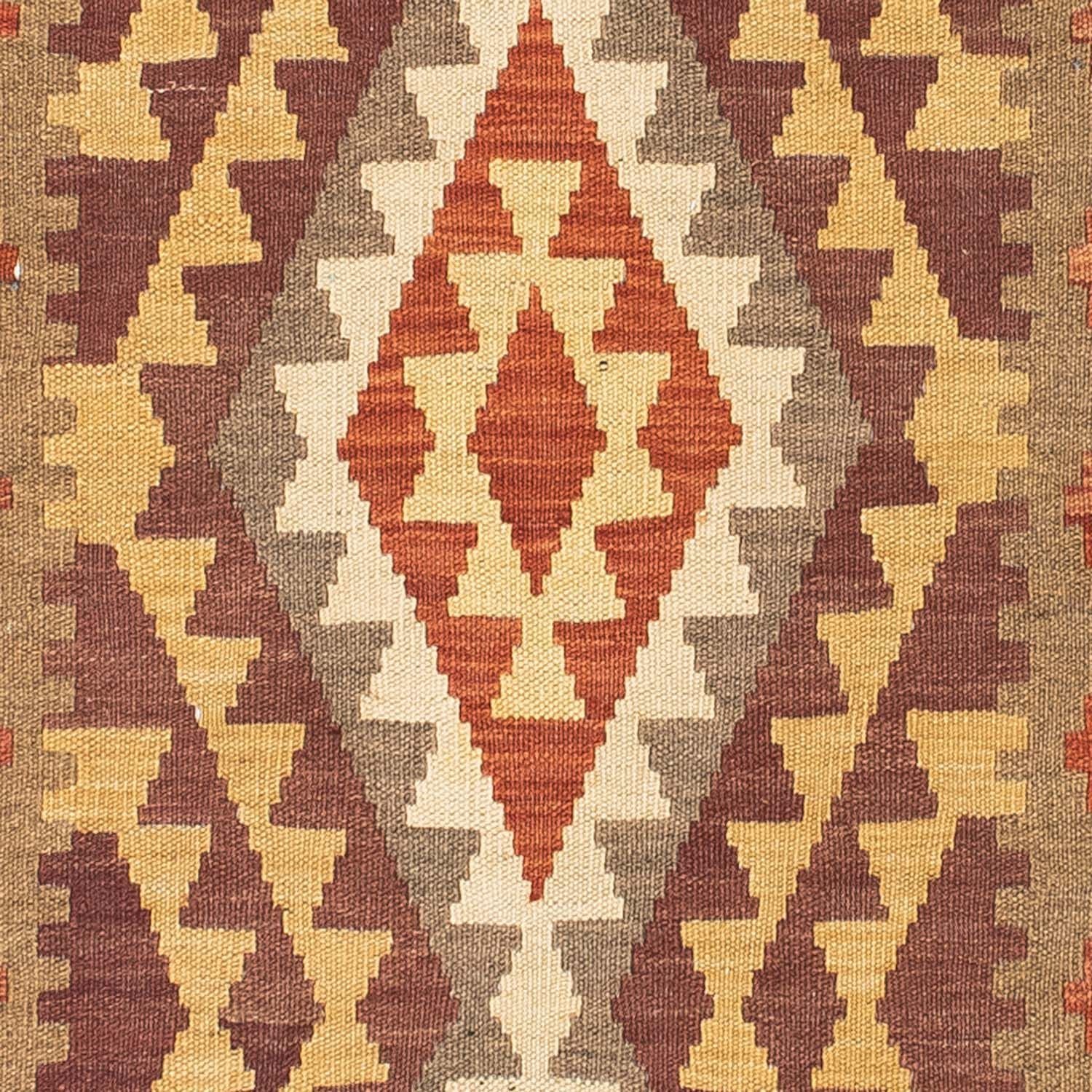 Kelim Teppich - Oriental 191 x 78 cm - hellbraun