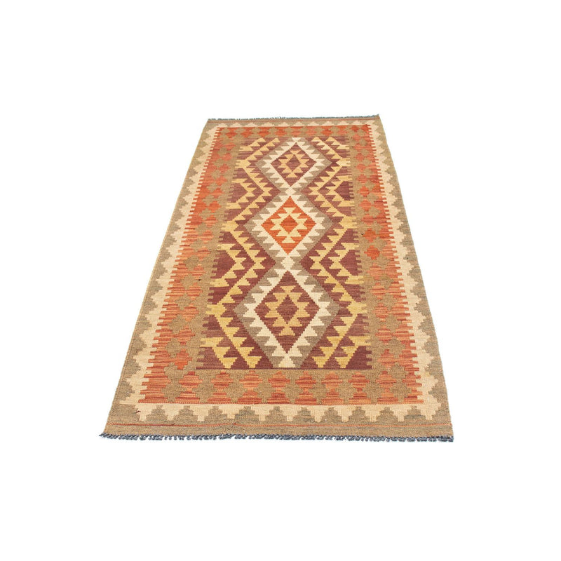 Kelim Teppich - Oriental 191 x 78 cm - hellbraun