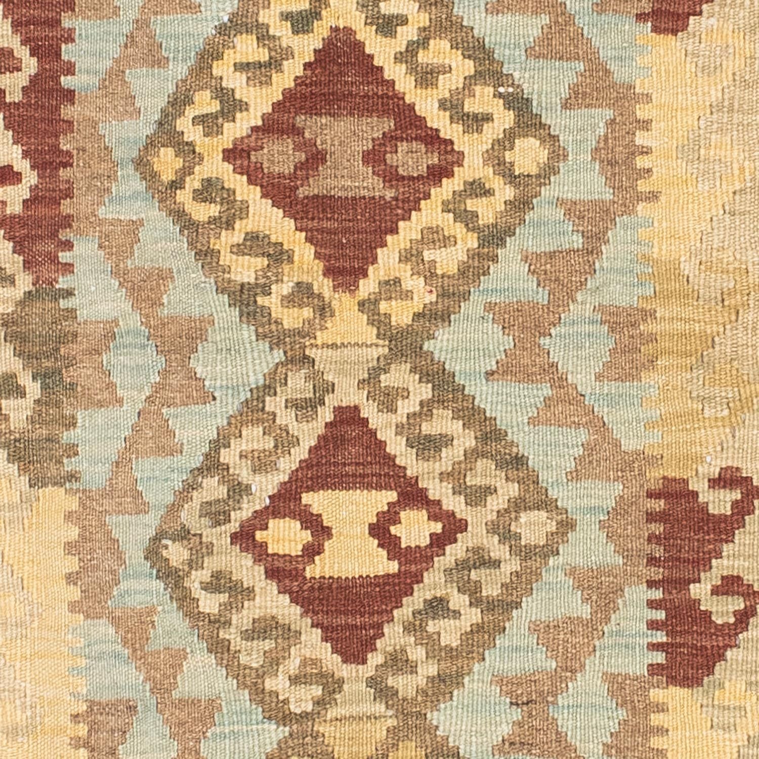 Kelim Teppich - Oriental 201 x 73 cm - rot