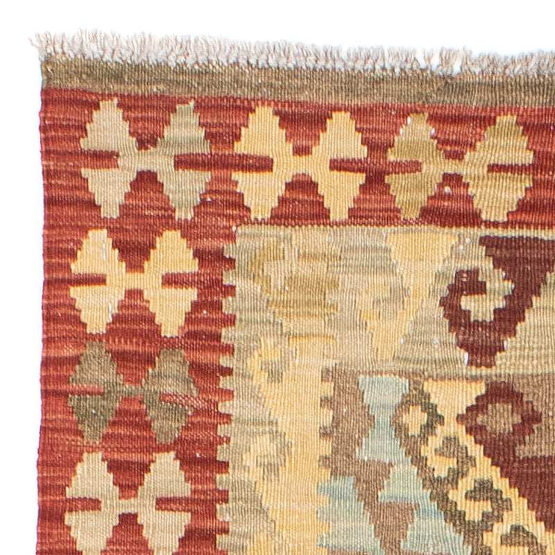 Kelim Teppich - Oriental 201 x 73 cm - rot