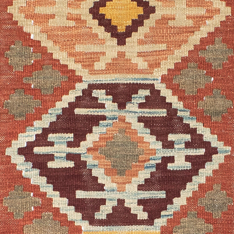 Kelim Teppich - Oriental 193 x 75 cm - braun