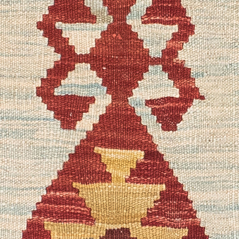Kelim Teppich - Oriental 206 x 77 cm - beige
