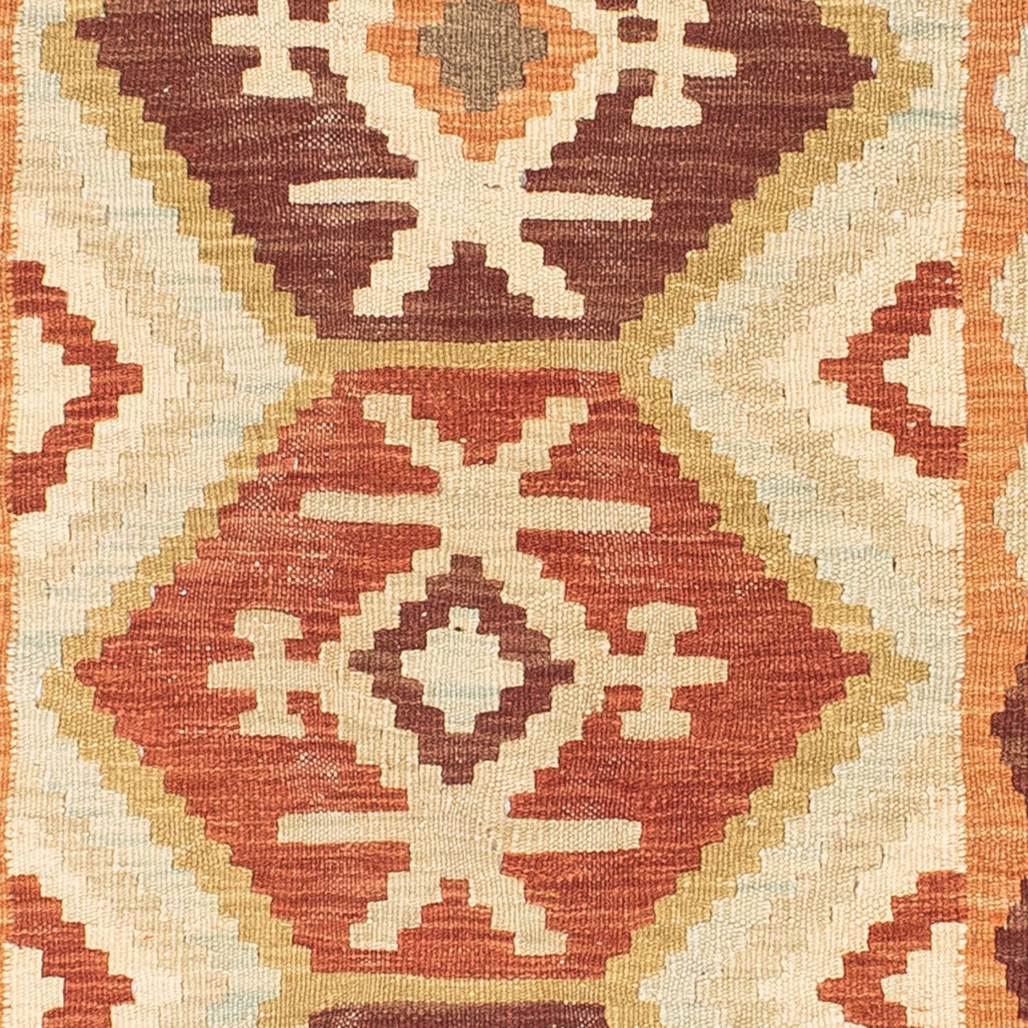 Kelim Teppich - Oriental 203 x 73 cm - beige