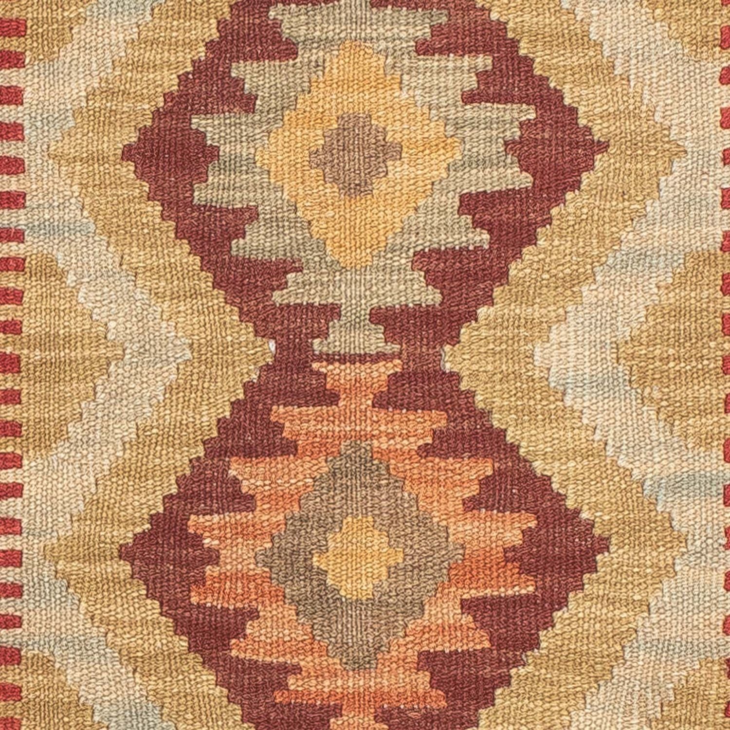 Kelim Teppich - Splash 194 x 69 cm - mehrfarbig