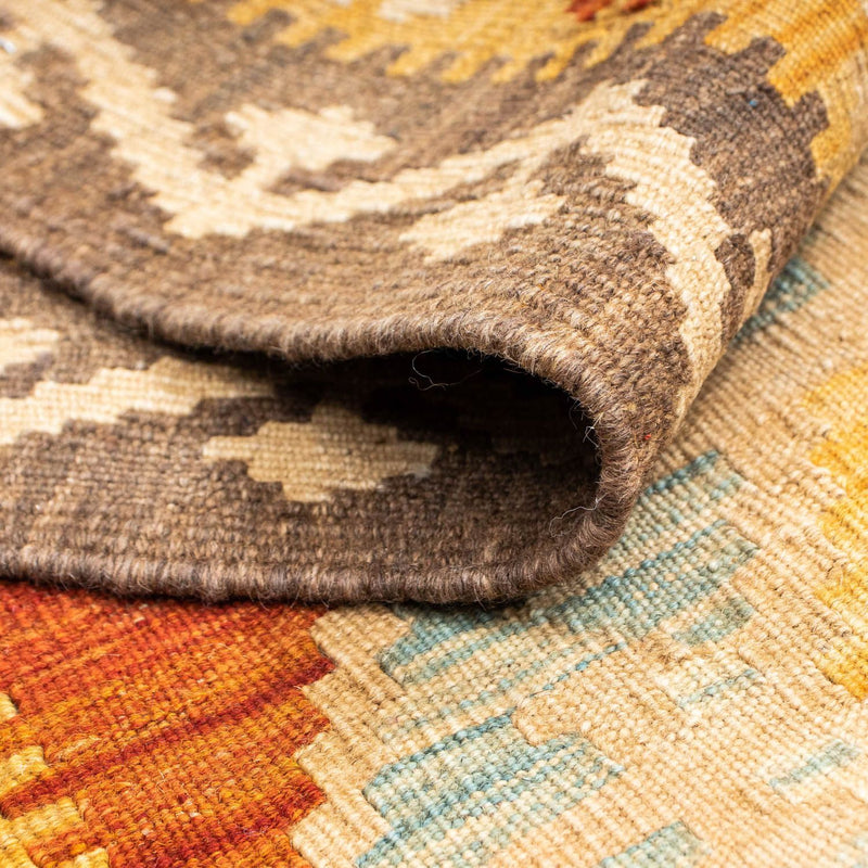 Kelim Teppich - Oriental 203 x 70 cm - beige