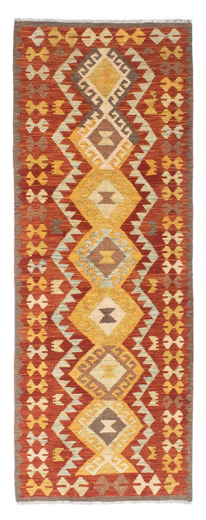 Kelim Teppich - Oriental 205 x 78 cm - rost
