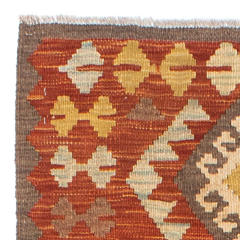 Kelim Teppich - Oriental 205 x 78 cm - rost