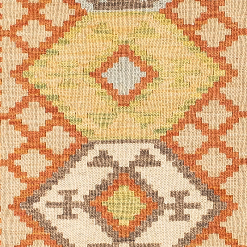 Kelim Teppich - Oriental 202 x 76 cm - beige
