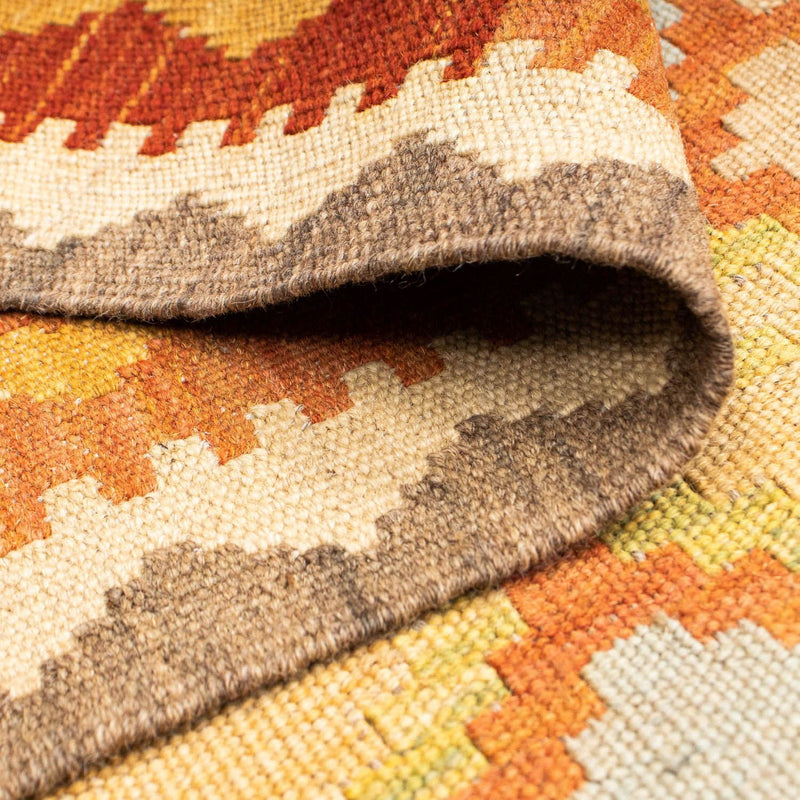 Kelim Teppich - Oriental 202 x 76 cm - beige