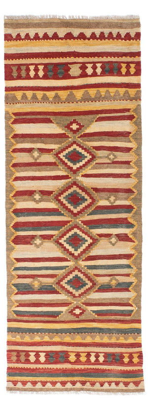 Kelim Teppich - Oriental 204 x 73 cm - mehrfarbig