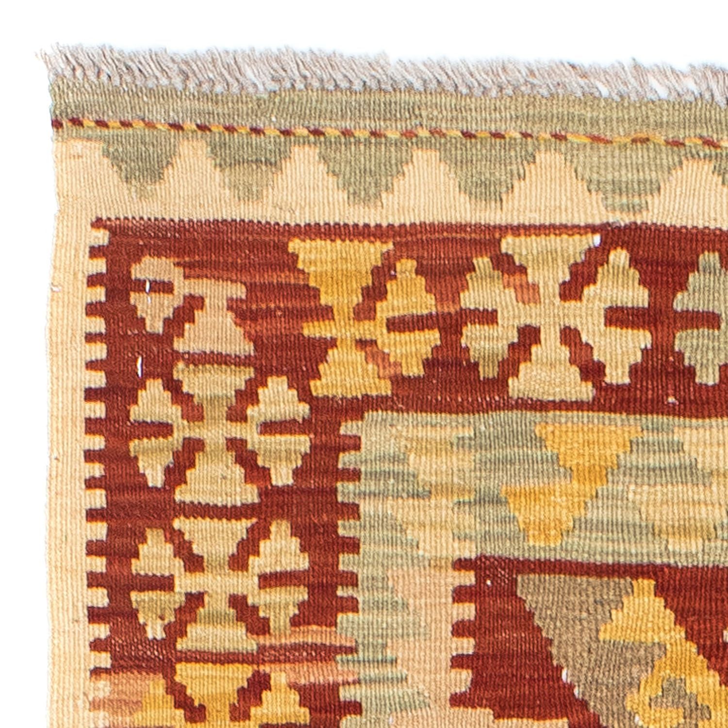 Kelim Teppich - Oriental 197 x 72 cm - beige