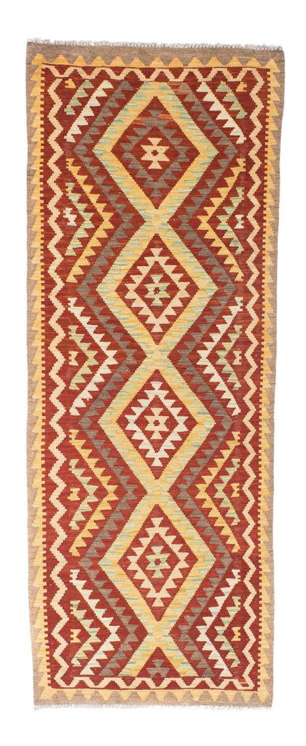Kelim Teppich - Oriental 214 x 82 cm - rost