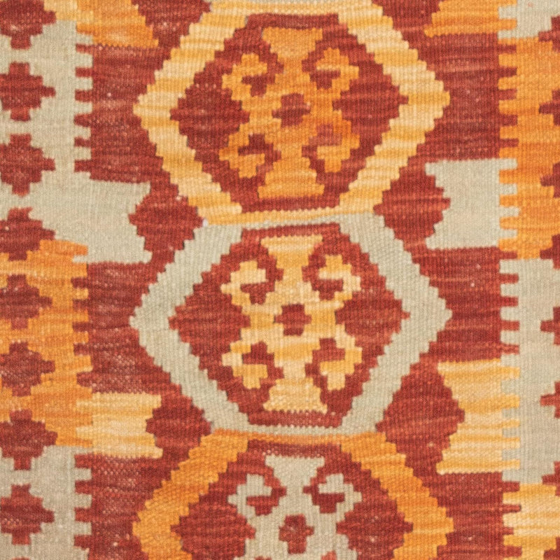 Kelim Teppich - Splash 124 x 65 cm - mehrfarbig