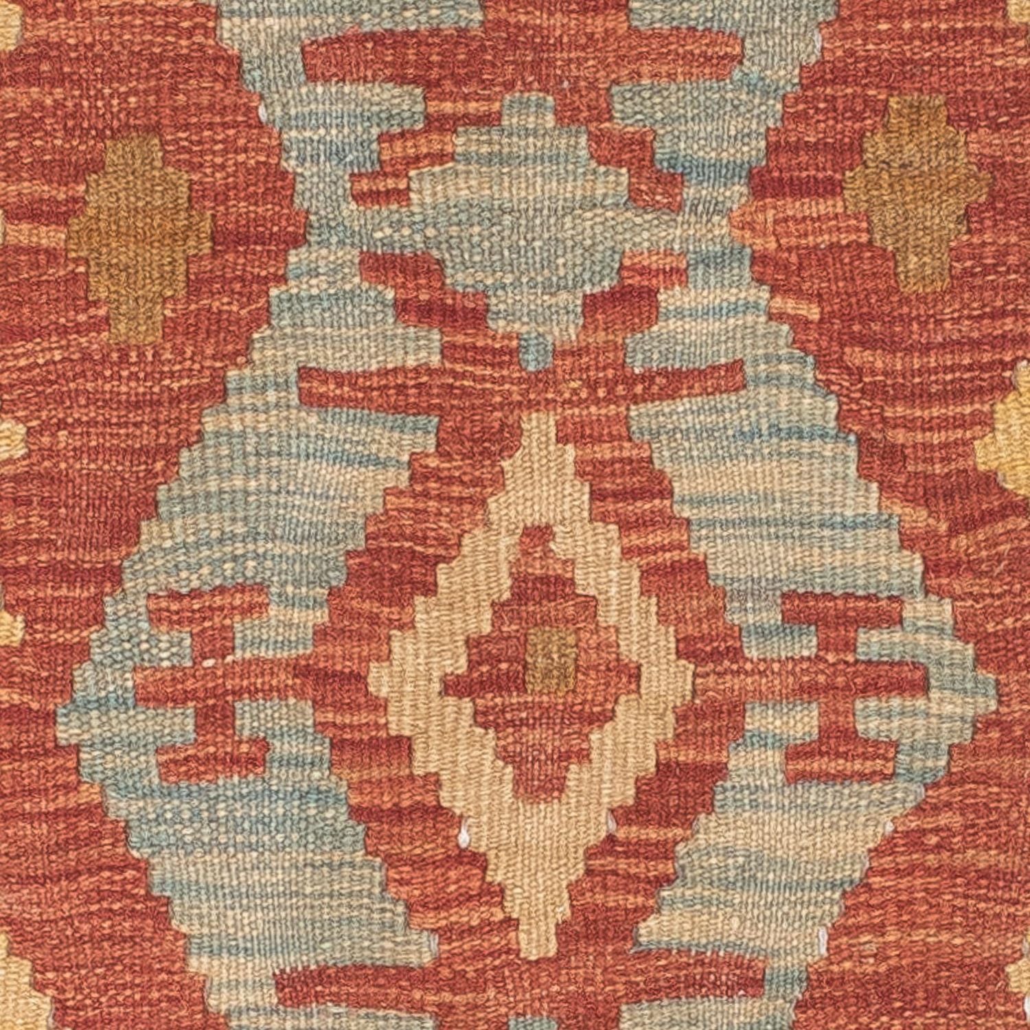 Kelim Teppich - Splash 202 x 65 cm - mehrfarbig