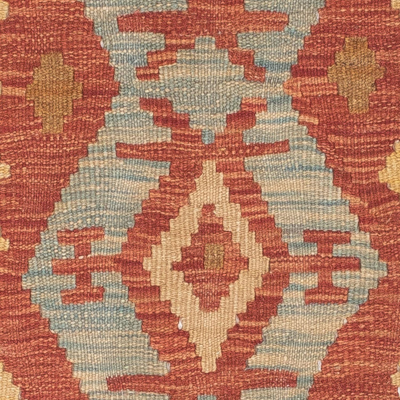 Kelim Teppich - Splash 202 x 65 cm - mehrfarbig