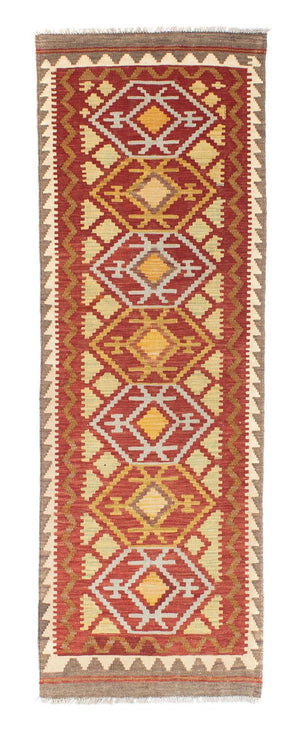 Kelim Teppich - Oriental 203 x 67 cm - rot