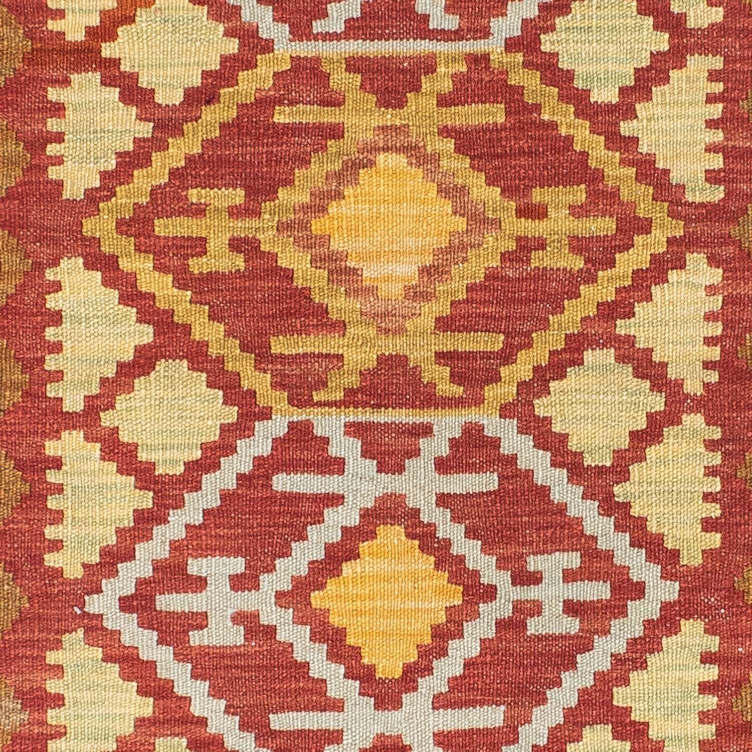 Kelim Teppich - Oriental 203 x 67 cm - rot