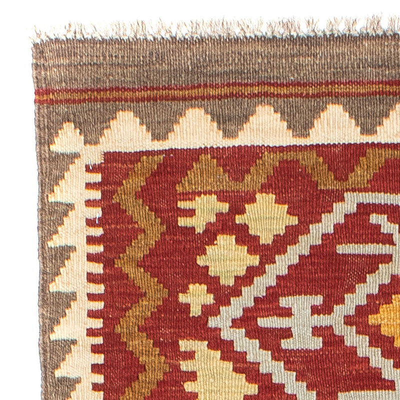 Kelim Teppich - Oriental 203 x 67 cm - rot