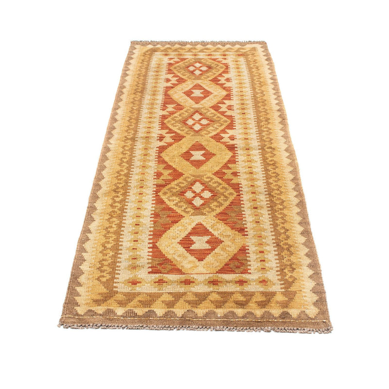 Kelim Teppich - Oriental 204 x 67 cm - beige