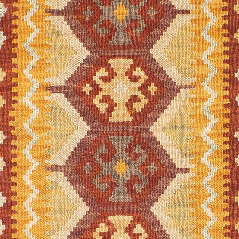Kelim Teppich - Oriental 195 x 65 cm - rost