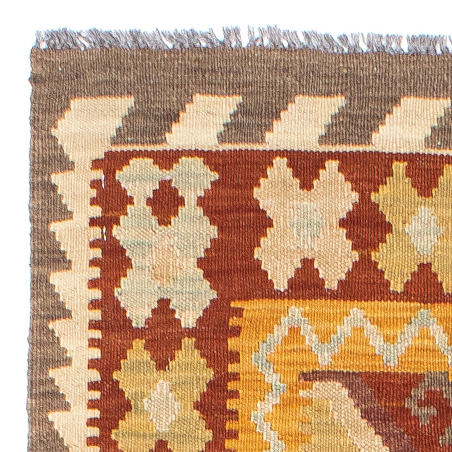 Kelim Teppich - Oriental 195 x 65 cm - rost