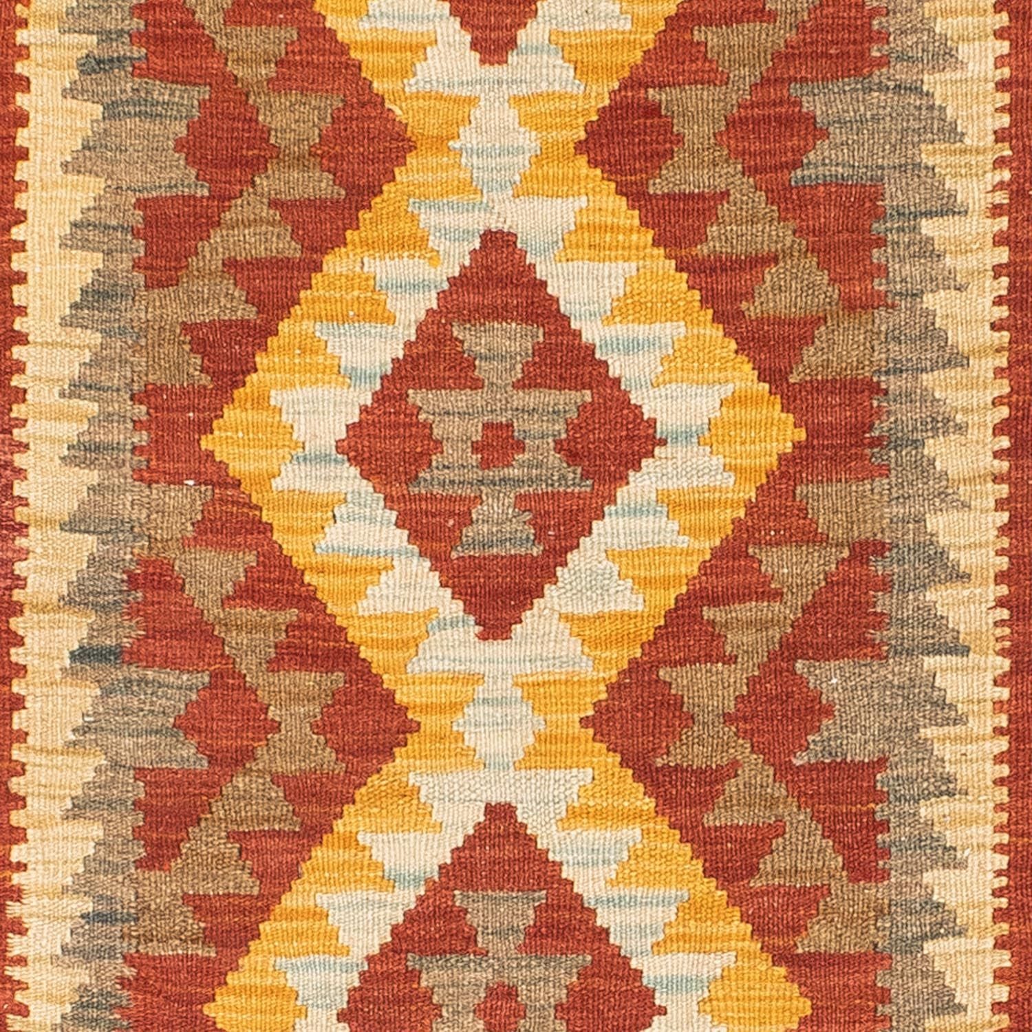 Kelim Teppich - Oriental 192 x 76 cm - rost