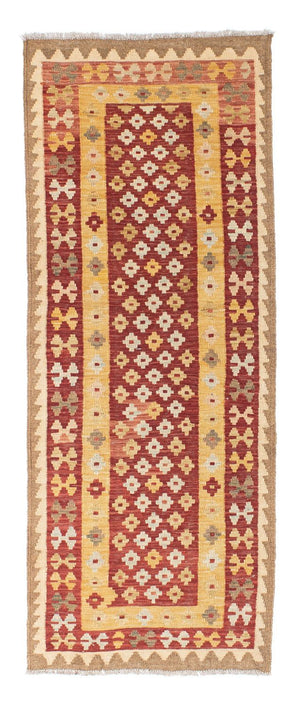 Kelim Teppich - Oriental 197 x 73 cm - rost
