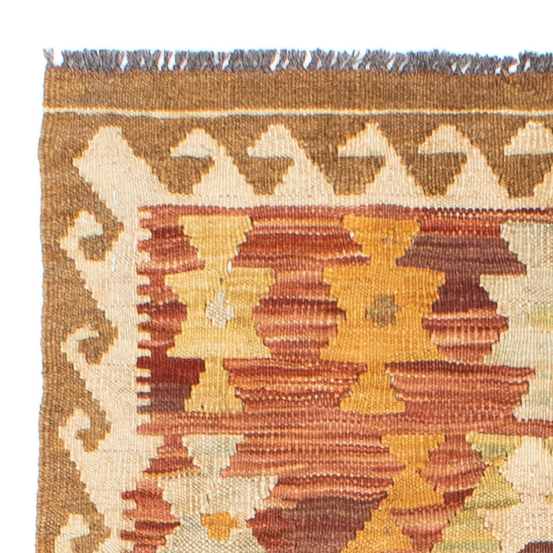 Kelim Teppich - Oriental 198 x 73 cm - beige