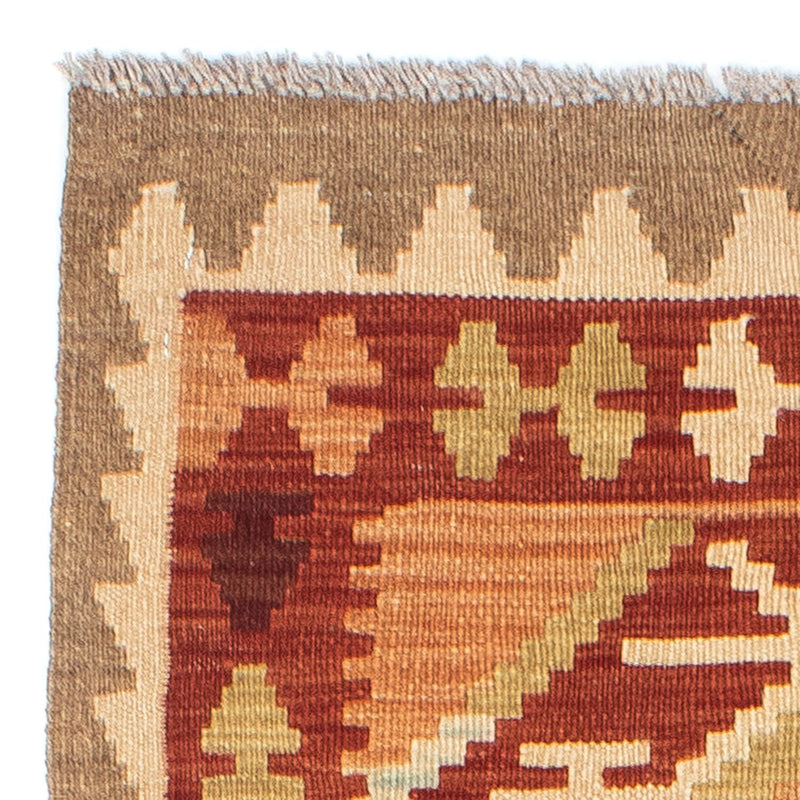 Kelim Teppich - Oriental 201 x 64 cm - hellbraun