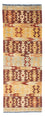 Kelim Teppich - Oriental 209 x 72 cm - mehrfarbig