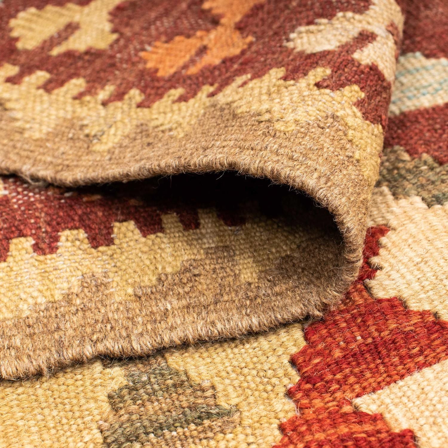 Kelim Teppich - Oriental 192 x 76 cm - braun