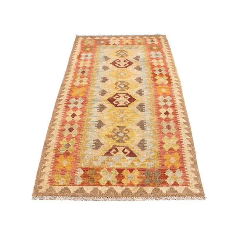 Kelim Teppich - Oriental 195 x 74 cm - beige