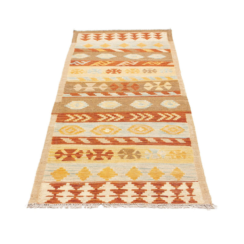 Kelim Teppich - Oriental 207 x 77 cm - beige