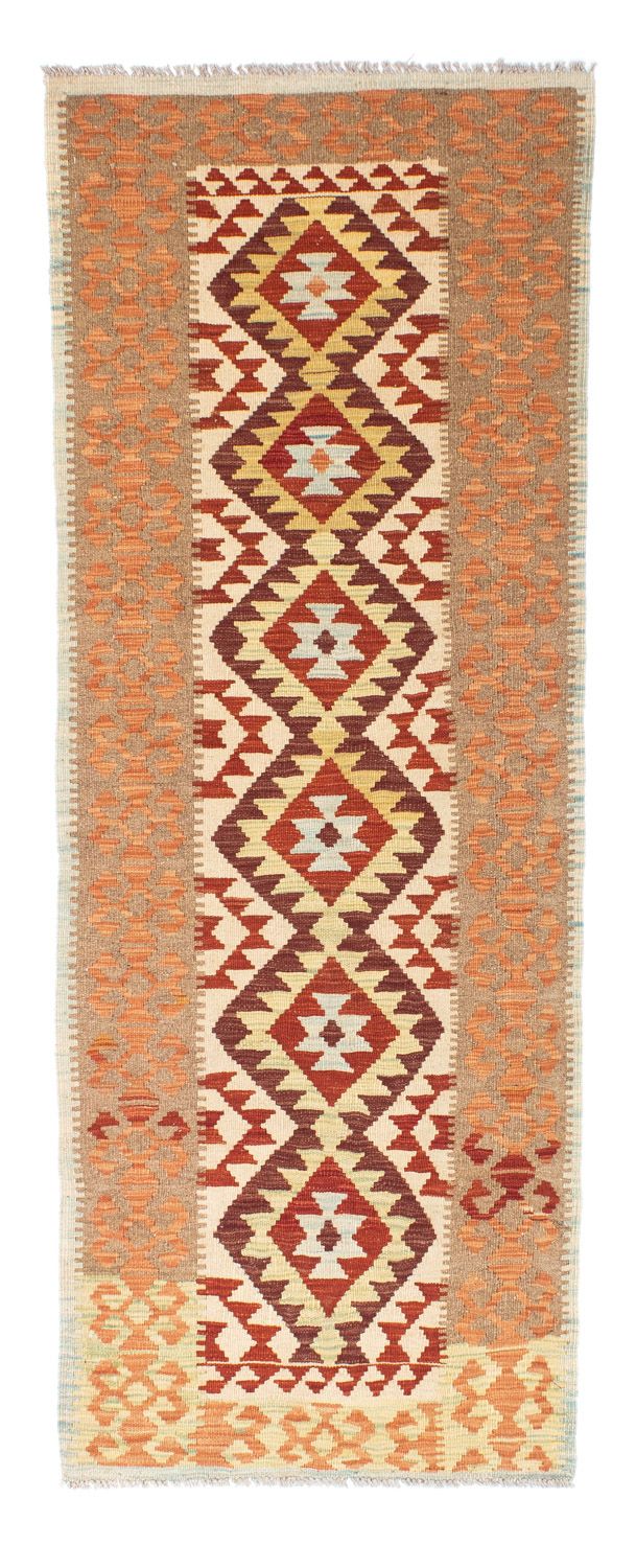 Kelim Teppich - Oriental 199 x 77 cm - beige