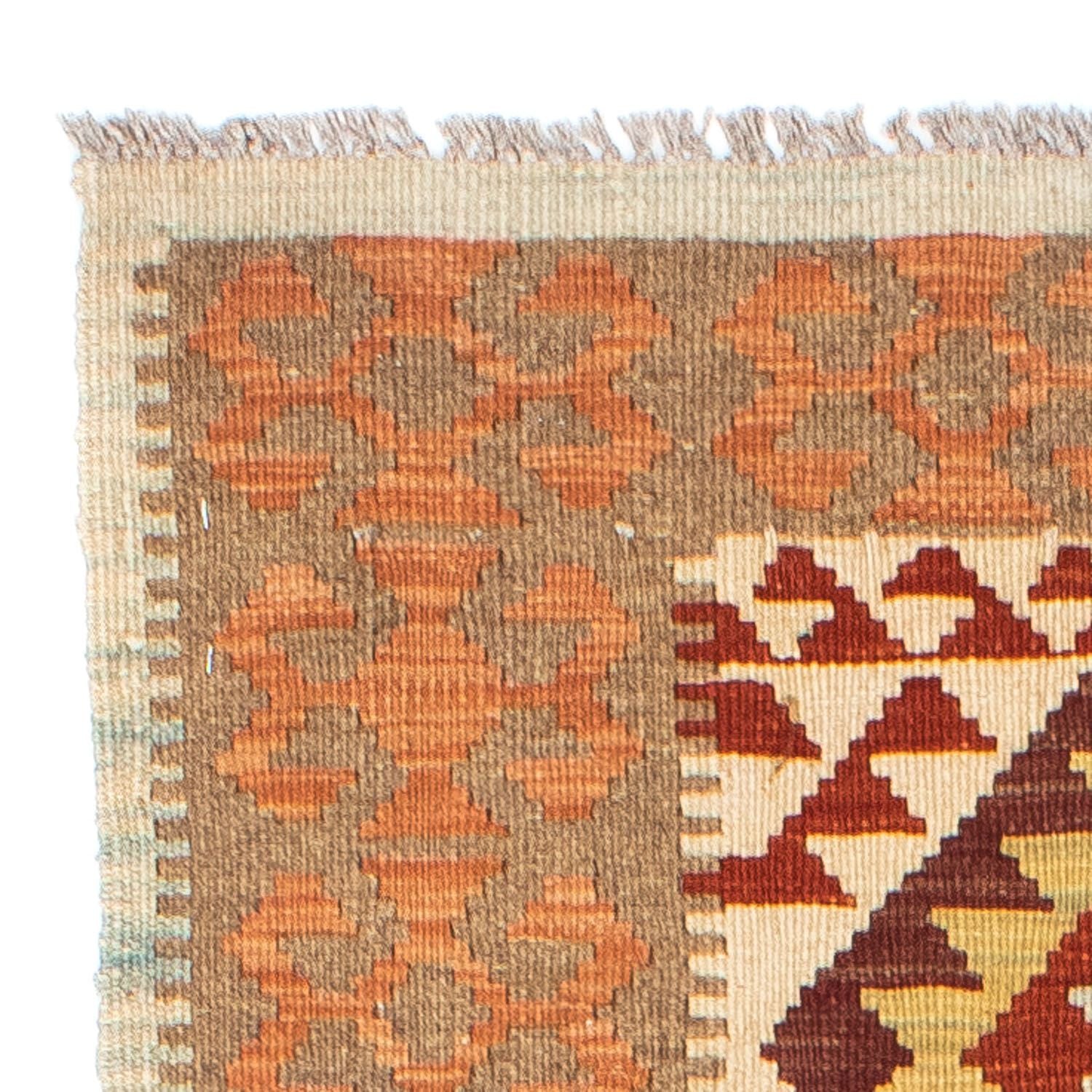 Kelim Teppich - Oriental 199 x 77 cm - beige