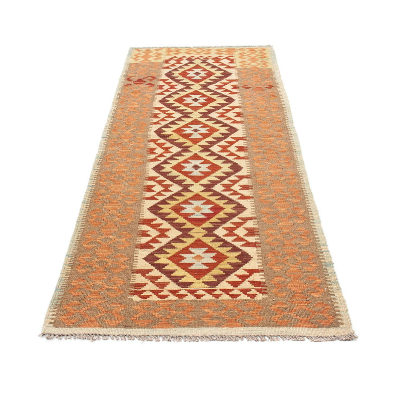 Kelim Teppich - Oriental 199 x 77 cm - beige