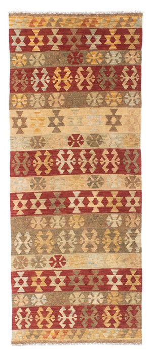 Kelim Teppich - Oriental 197 x 75 cm - mehrfarbig