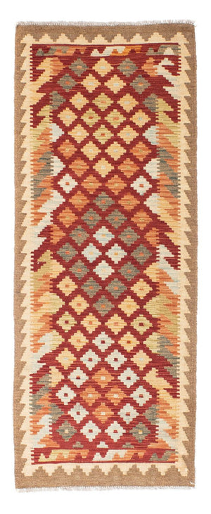 Kelim Teppich - Oriental 195 x 74 cm - rost