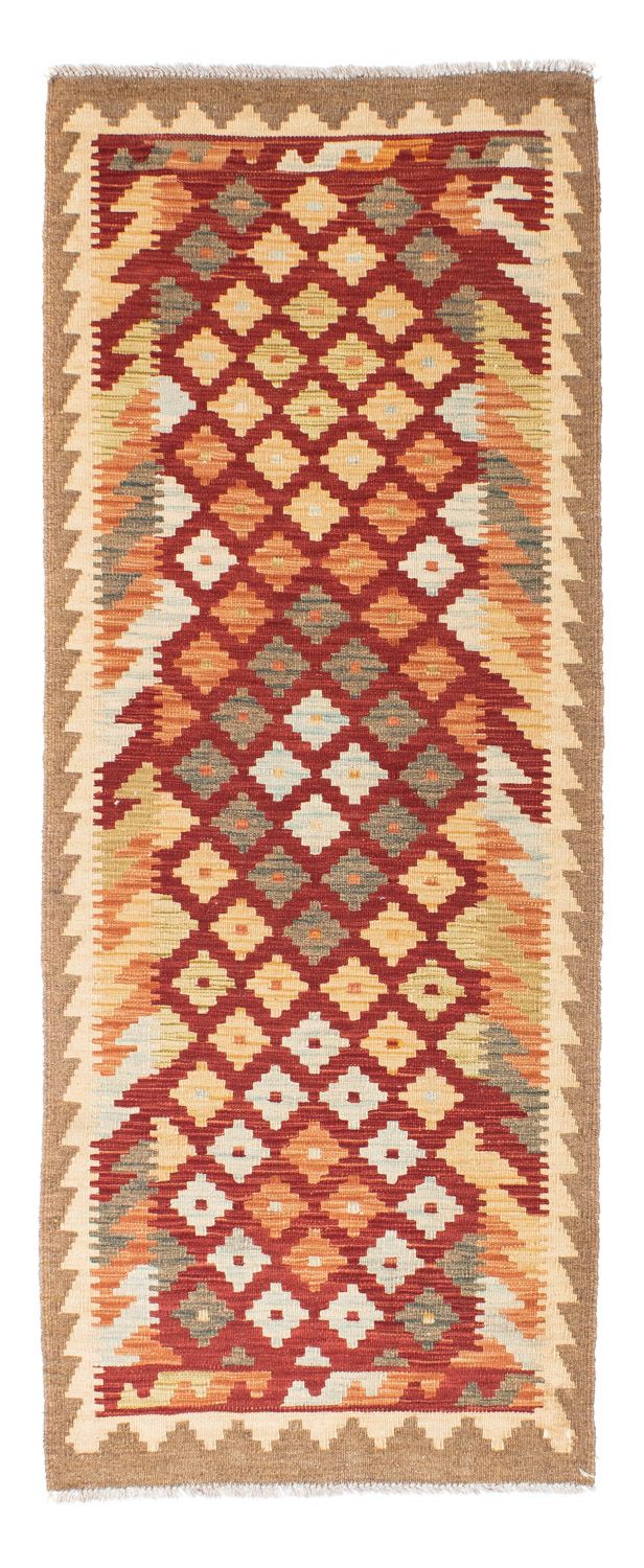 Kelim Teppich - Oriental 195 x 74 cm - rost