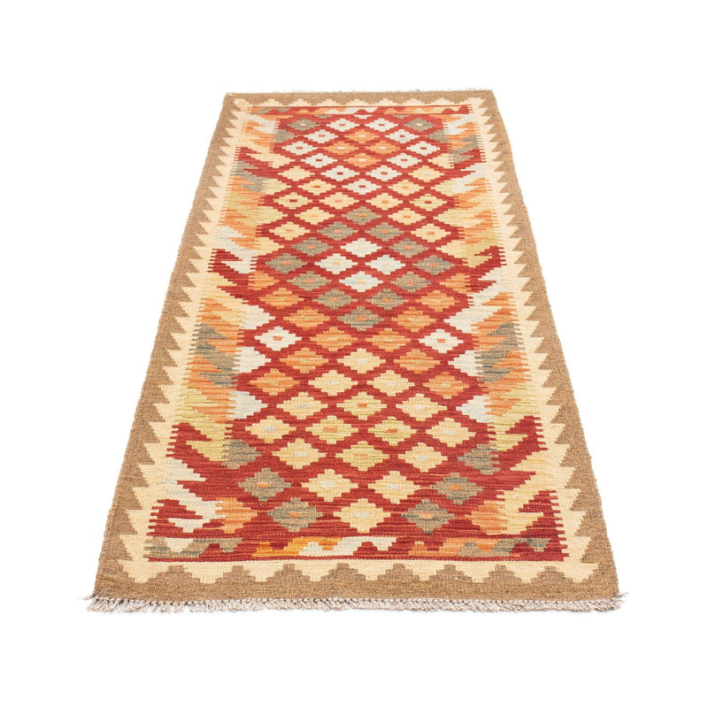 Kelim Teppich - Oriental 195 x 74 cm - rost