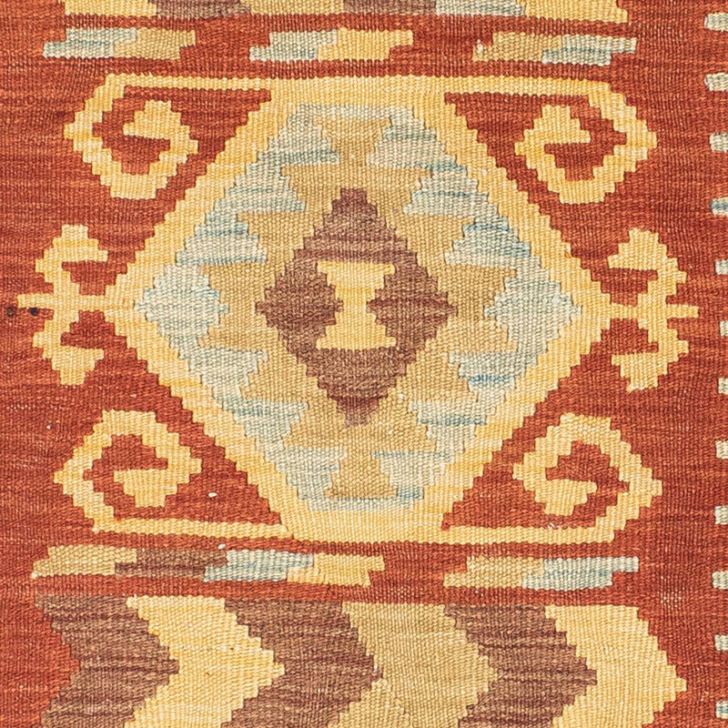 Kelim Teppich - Oriental 195 x 75 cm - orange