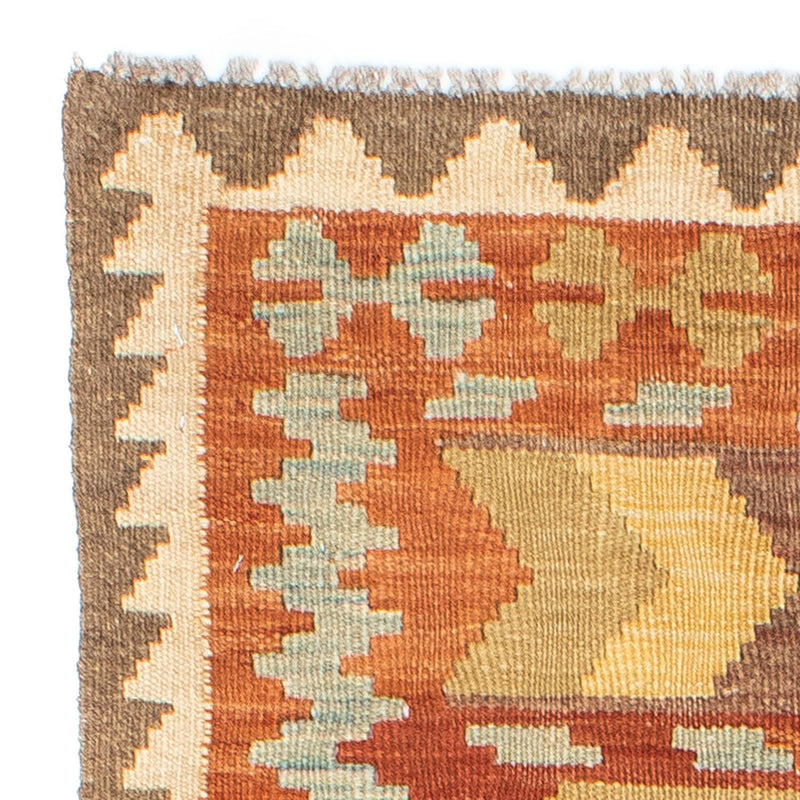 Kelim Teppich - Oriental 195 x 75 cm - orange
